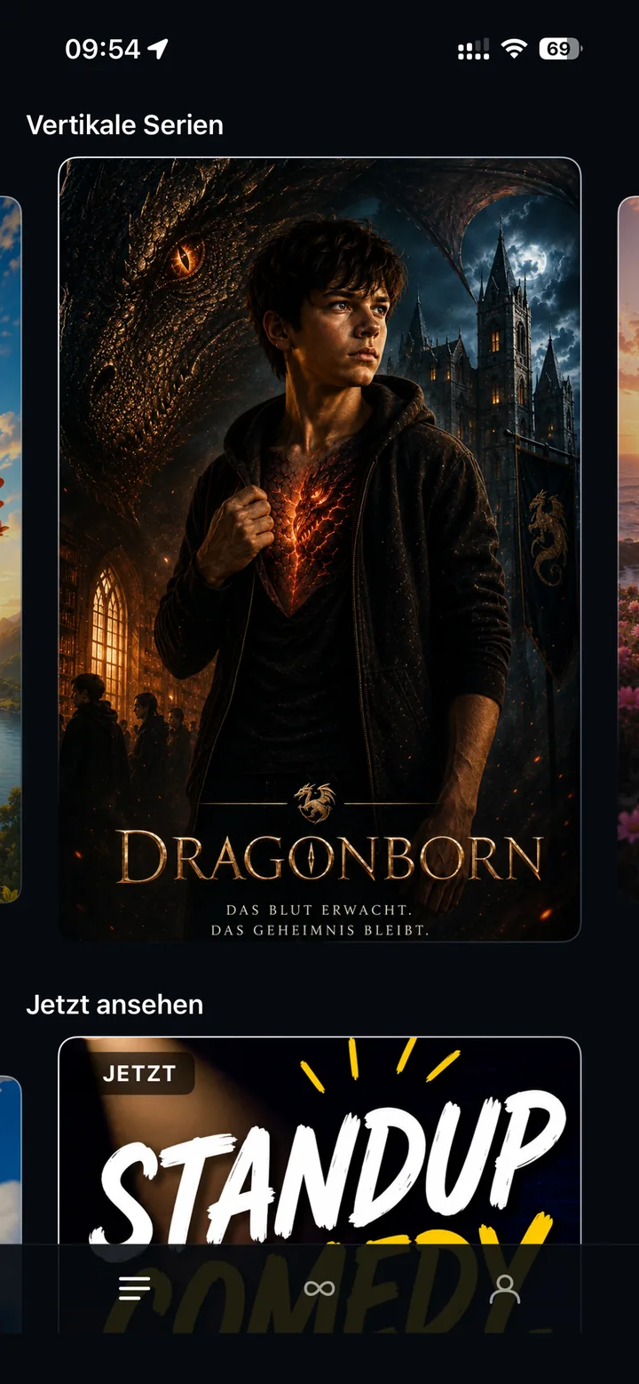 lixe App: vertikale Serie Dragonborn